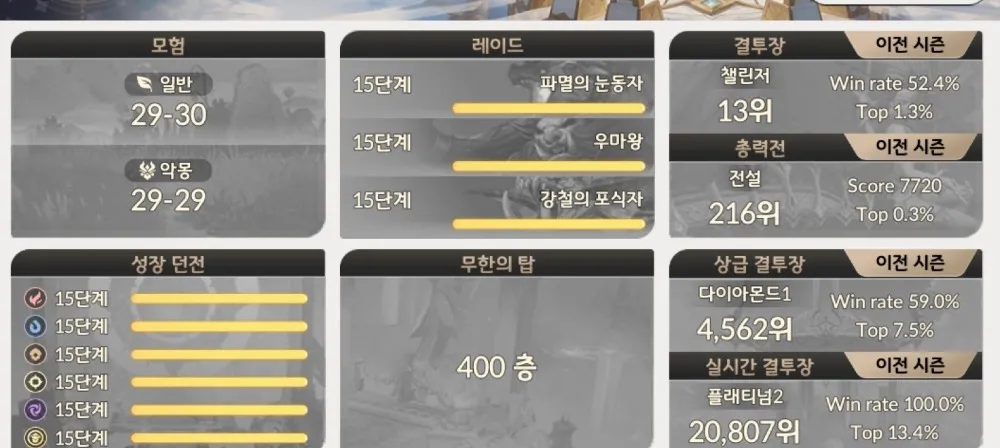 세븐나이츠 리버스